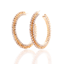 Load image into Gallery viewer, Shinin&#39; Statement Hoops
